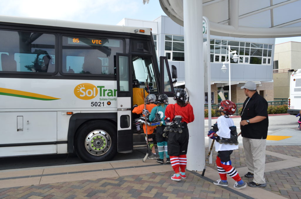 Solano Mobility | Solano County Transit (SolTrans) Boarding The Bus